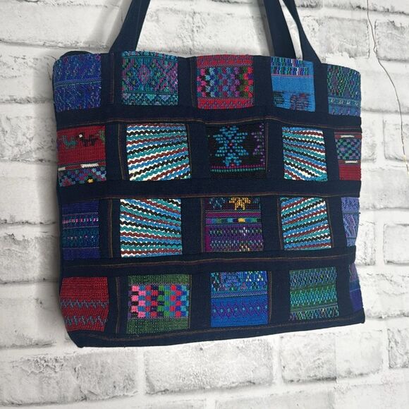 Boho Hippie Patchwork Shoulder Bag Purse - Picture 1 of 8